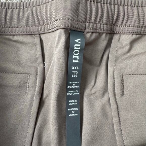 Vuori Men’s Meta Jogger 30” Smokey Taupe - Size XXL - Picture 3 of 9
